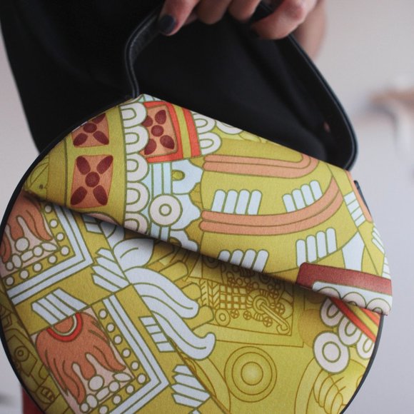 *On hold* Pineda Covalin Silk Round Handbag - Picture 1 of 7